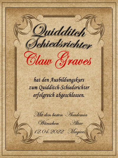 Quidditchschiedsrichter-Claw