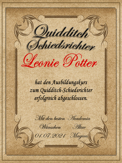 Quidditchschiedsrichter-Leonie
